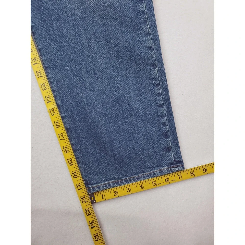 Madewell Jeans Mens 40x32* Blue Medium Wash Relaxed Taper Stretch Denim Pants